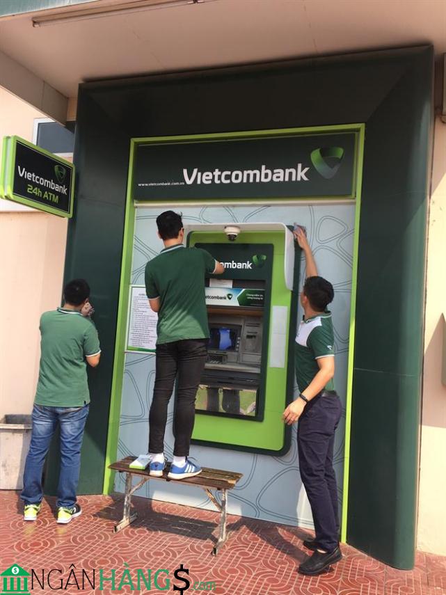 Ảnh Cây ATM ngân hàng Ngoại thương Vietcombank PGD Trà Bá 1