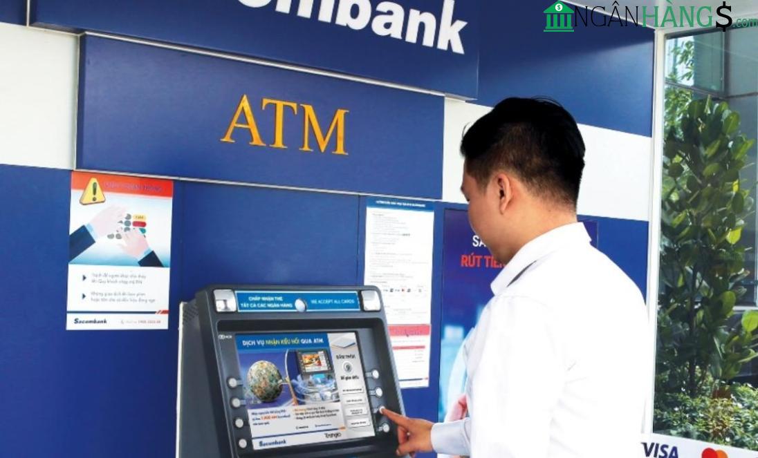Ảnh Cây ATM ngân hàng Sài Gòn Công Thương Sacombank 27 Nguyễn Thái Bình 1