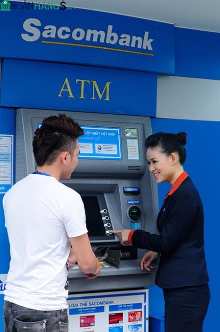 Ảnh Cây ATM ngân hàng Sài Gòn Công Thương Sacombank 139-141 Nơ Trang Long 1