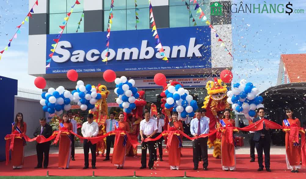 Ảnh Ngân hàng Sài Gòn Công Thương Sacombank Phòng giao dịch Thạnh Hóa 1