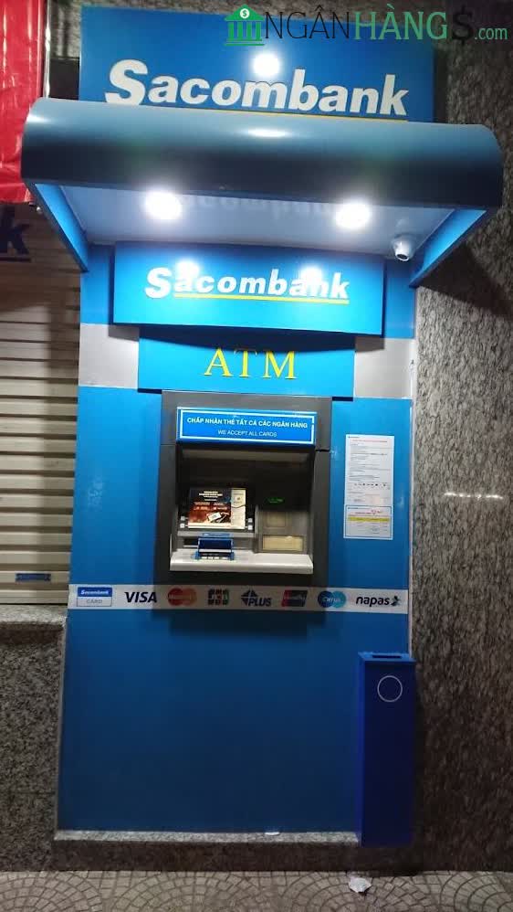 Ảnh Cây ATM ngân hàng Sài Gòn Công Thương Sacombank Phòng giao dịch Cẩm Lệ 1