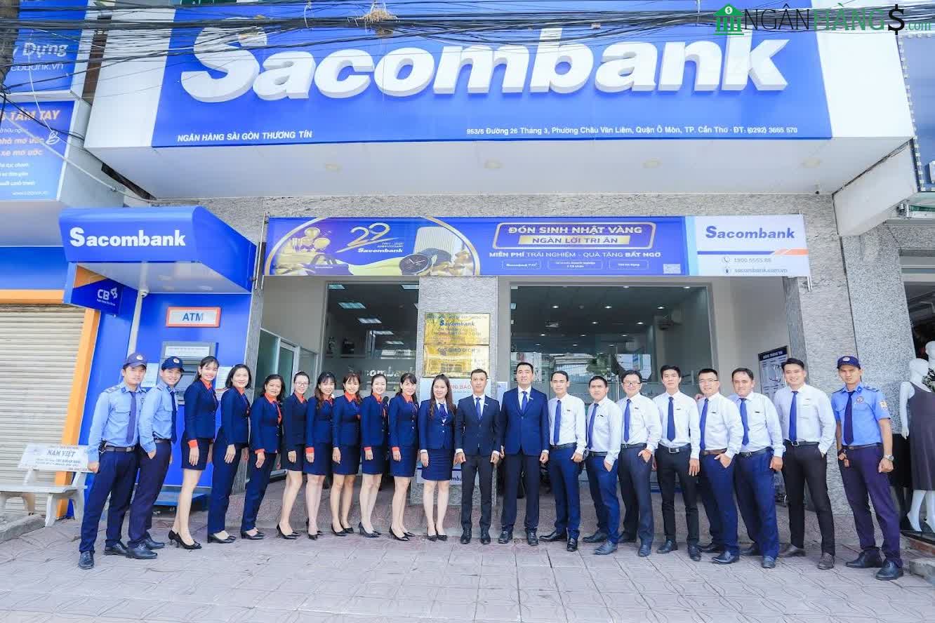 Ảnh Ngân hàng Sài Gòn Công Thương Sacombank Phòng giao dịch Ô Môn 1