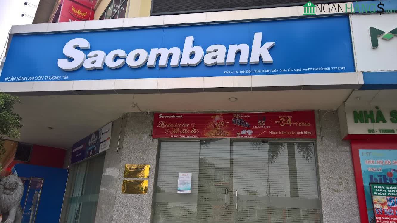 Ảnh Ngân hàng Sài Gòn Công Thương Sacombank Phòng giao dịch Diễn Châu 1