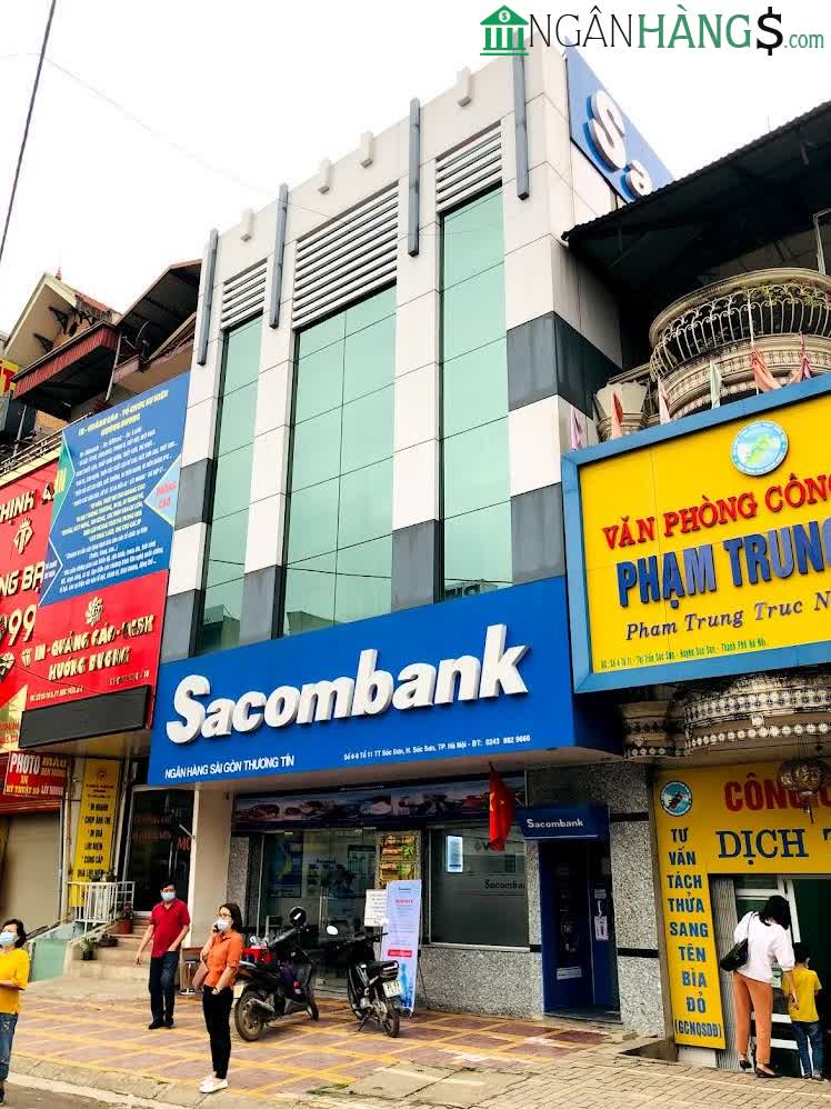 Ảnh Ngân hàng Sài Gòn Công Thương Sacombank Phòng giao dịch Sóc Sơn 1