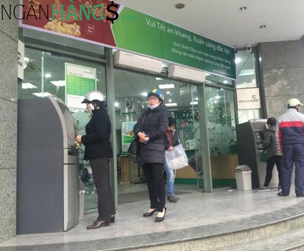 Ảnh Cây ATM ngân hàng Ngoại thương Vietcombank Số 02 Hải Triều 1