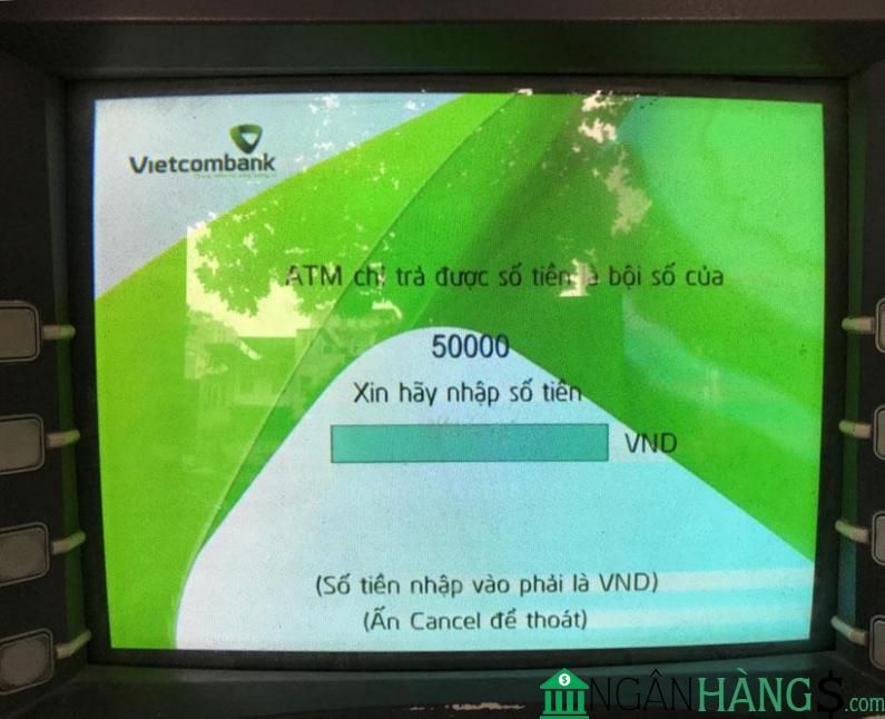 Ảnh Cây ATM ngân hàng Ngoại thương Vietcombank PGD Trảng Bom 1